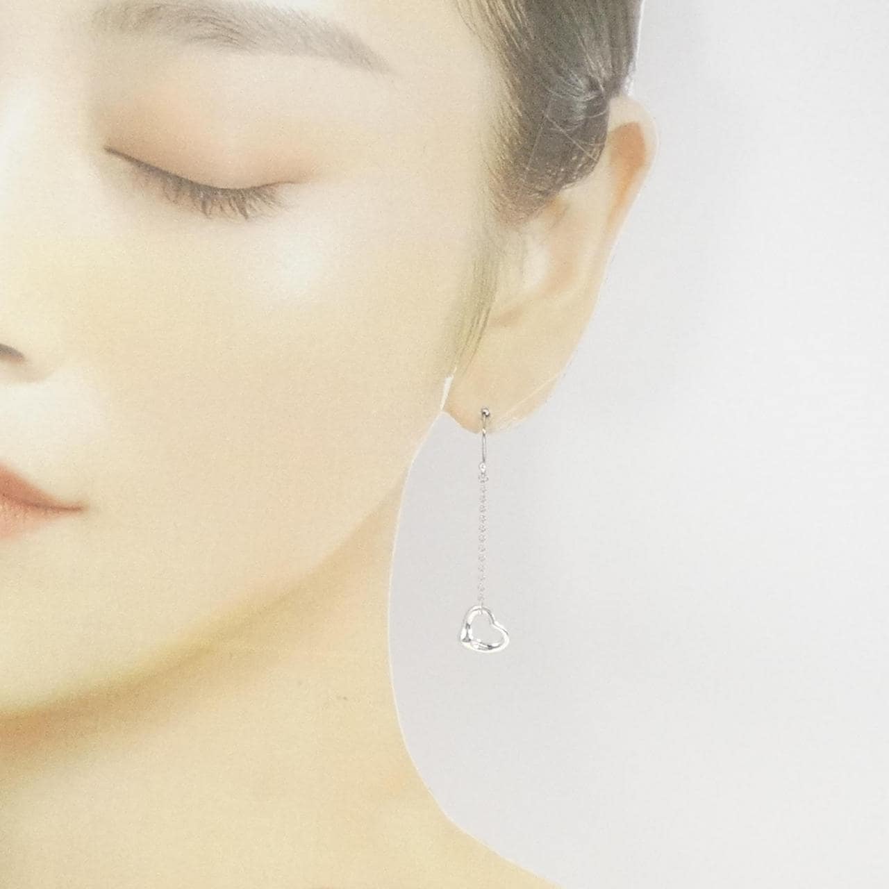 コメ兵｜ティファニー オープンハート ドロップ ピアス｜ティファニー