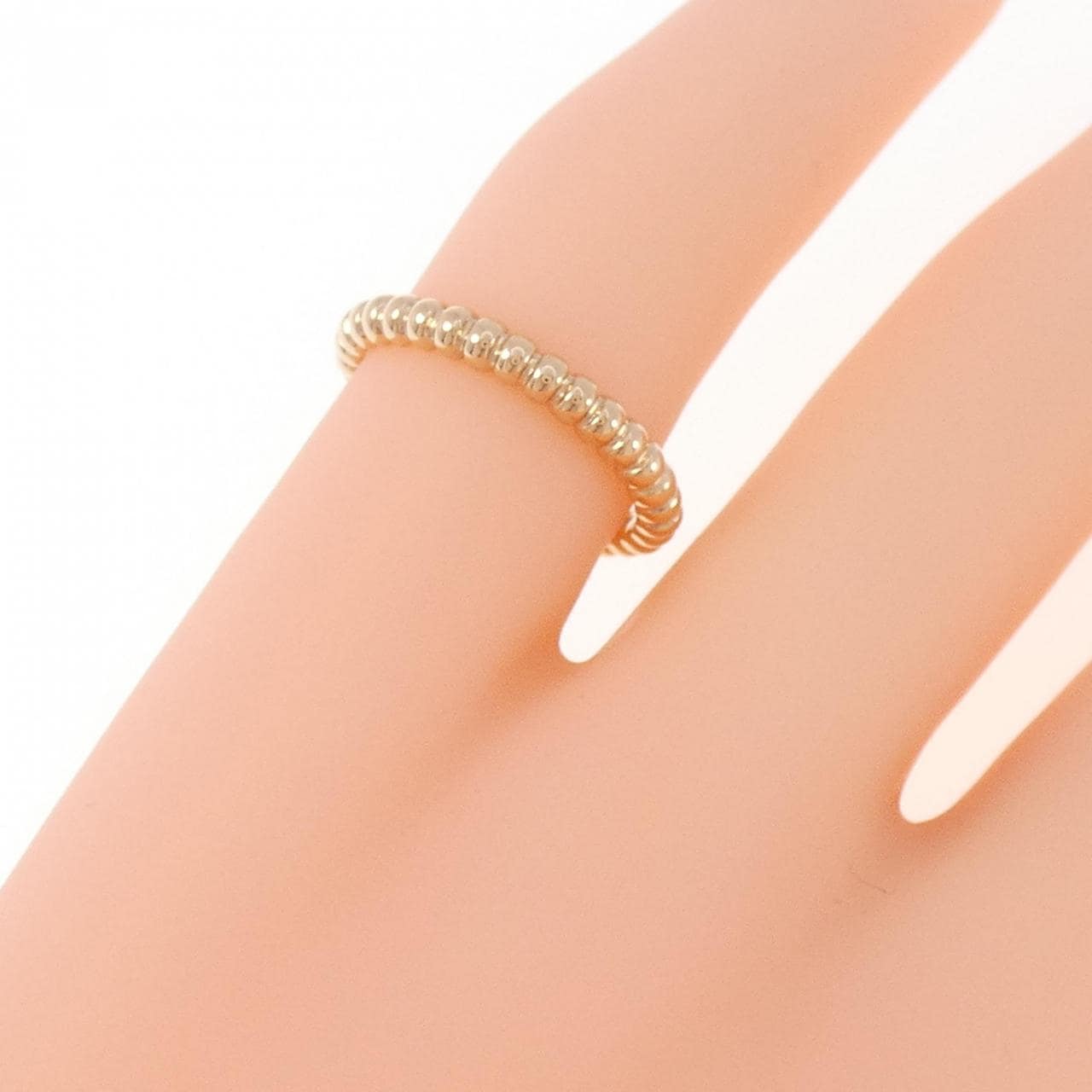 コメ兵｜ヴァンクリーフ&アーペル ペルレ スモール リング｜Van Cleef