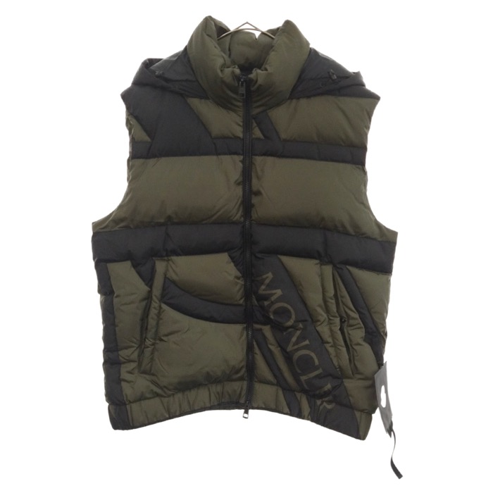 モンクレール CRAIG GREEN PERMITY ダウンベスト カーキE209H4332700