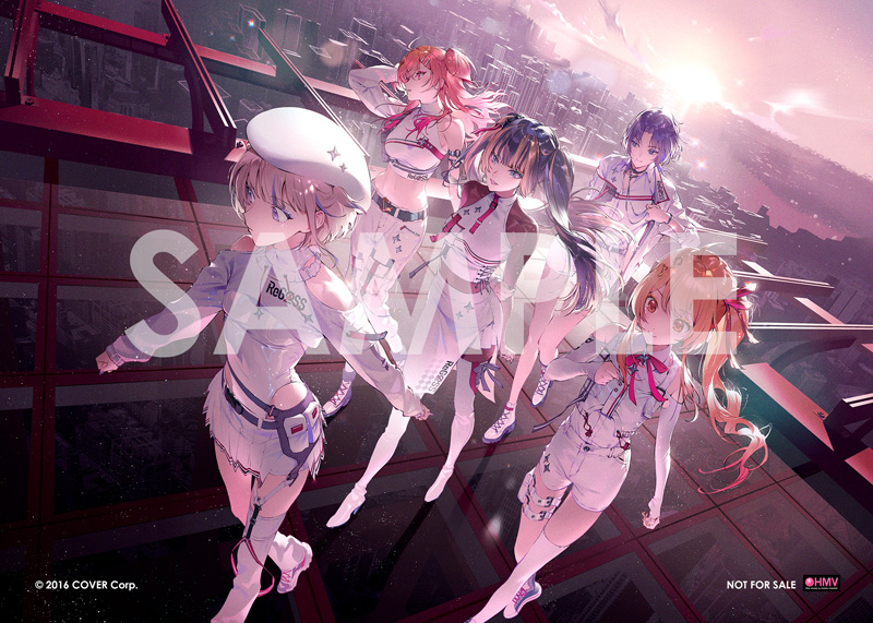 ReGLOSS 1stアルバム CD 「ReGLOSS」 2024年11月6日 発売中