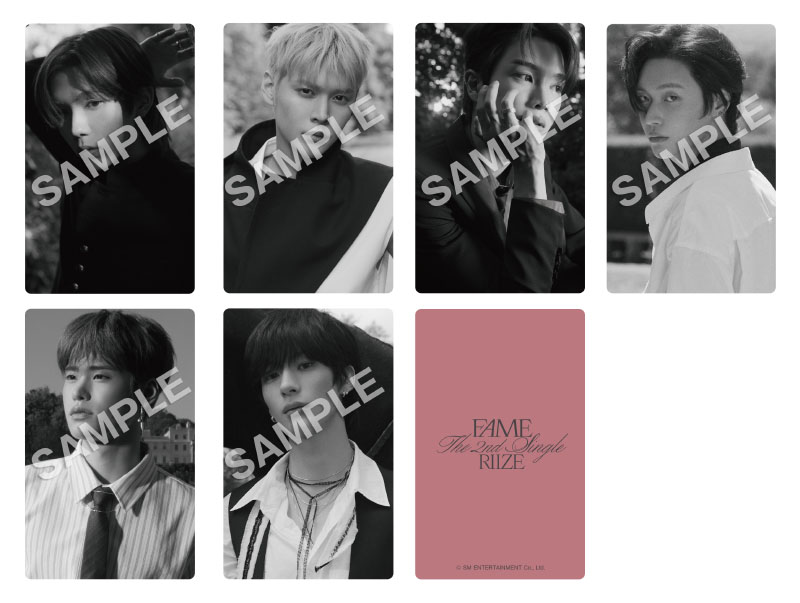 RIIZE The 2nd Single 'Fame' 日本限定盤、日本限定特典付きで2025年12