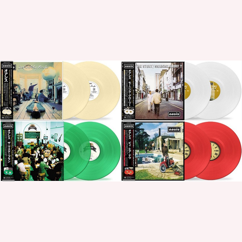 オアシスの10月来日公演を記念して、国内盤アナログレコード限定再発売