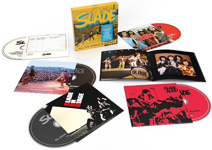 スレイド CD5枚組ボックスセット『All The World Is A Stage』― 1975