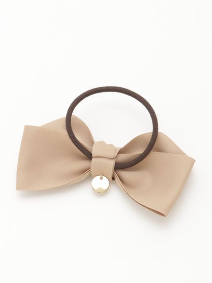 フォーマル対応]サテンリボンヘアゴム（ヘッドアクセサリー）｜hakka