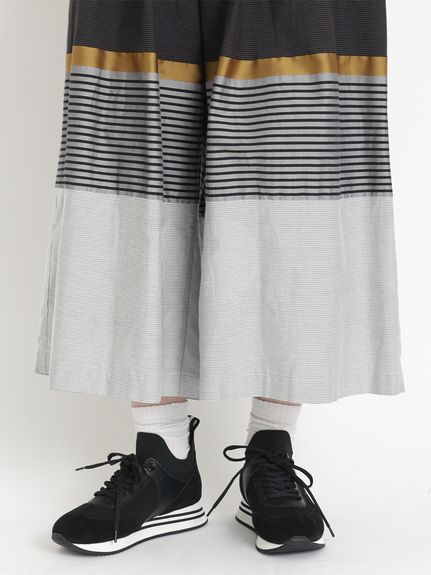 最終おな値下げ‼️パーリーゲイツ ニットカフスニーカー 24.5センチ