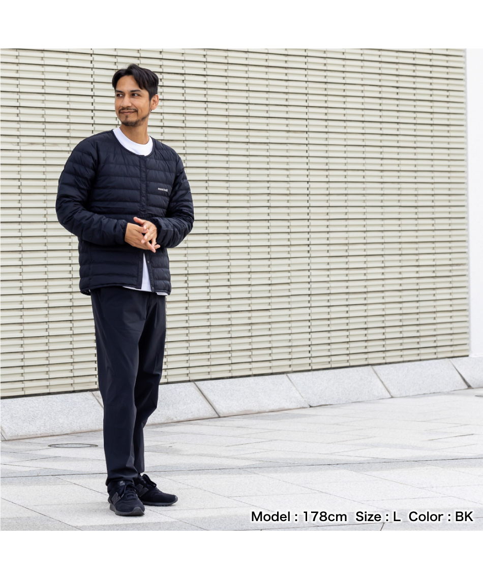 ダウンジャケット スペリオダウン ラウンドネックジャケット 1101666