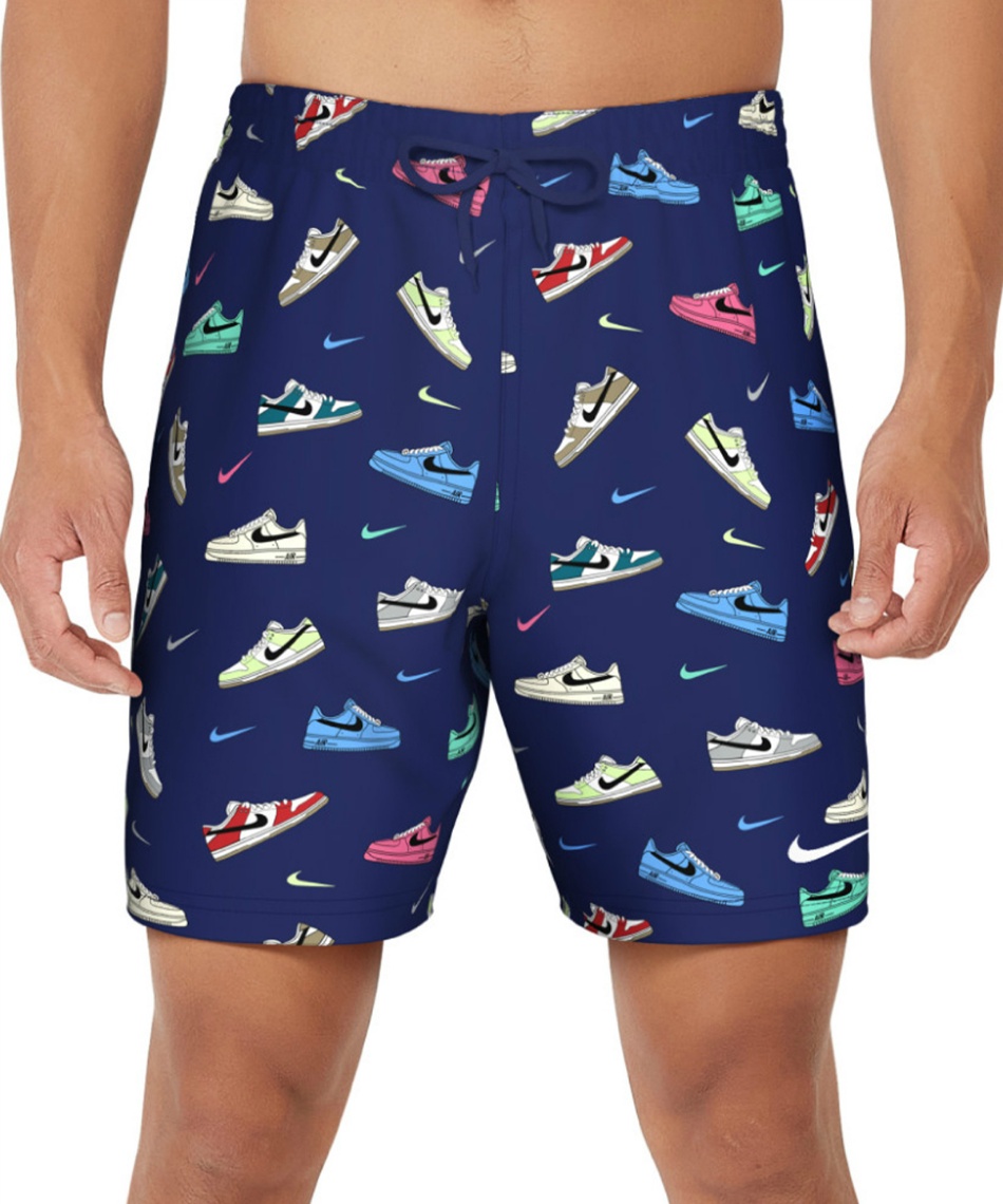 ナイキ(NIKE) ハーフパンツ スニーカー総柄 ボレーショーツ 7IN