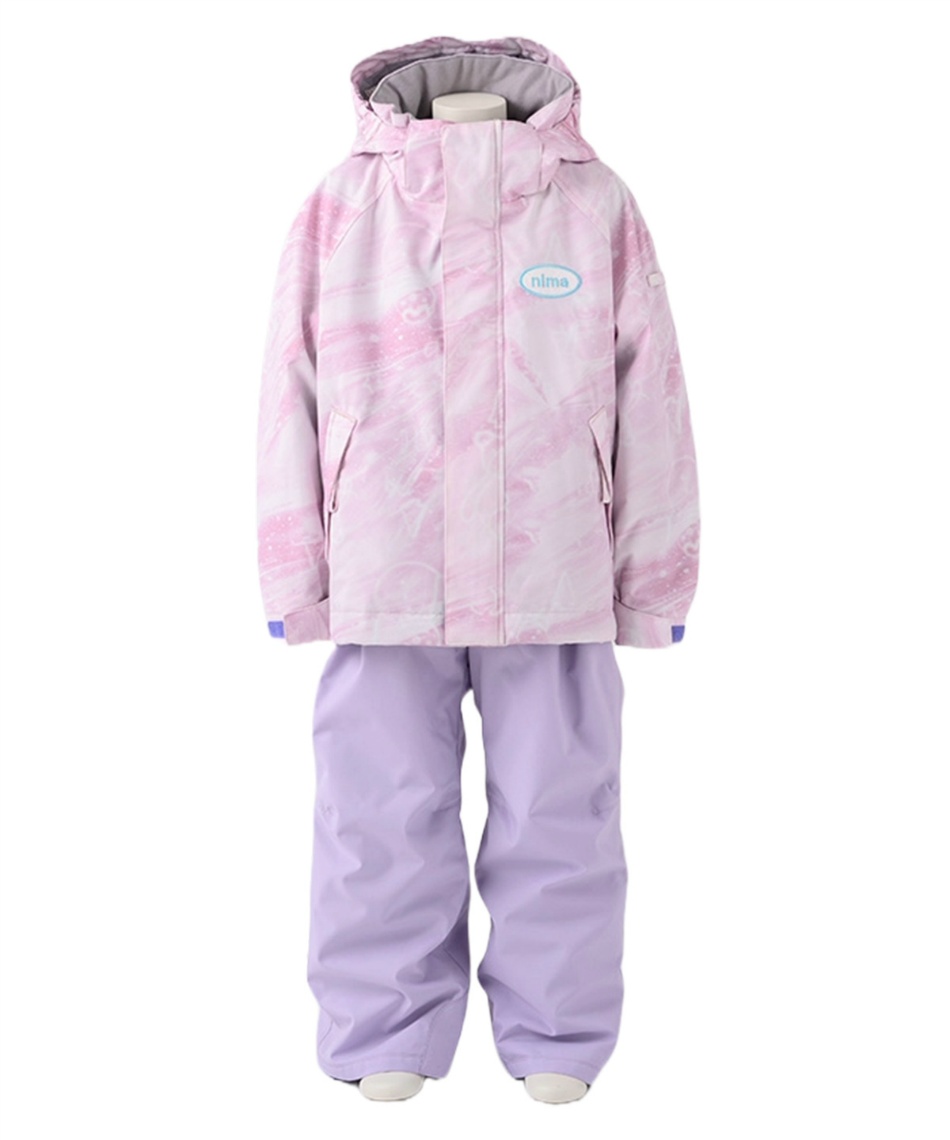 クレージュ スキーウェアピンク サイズ9号 クレージュ スキーウェア