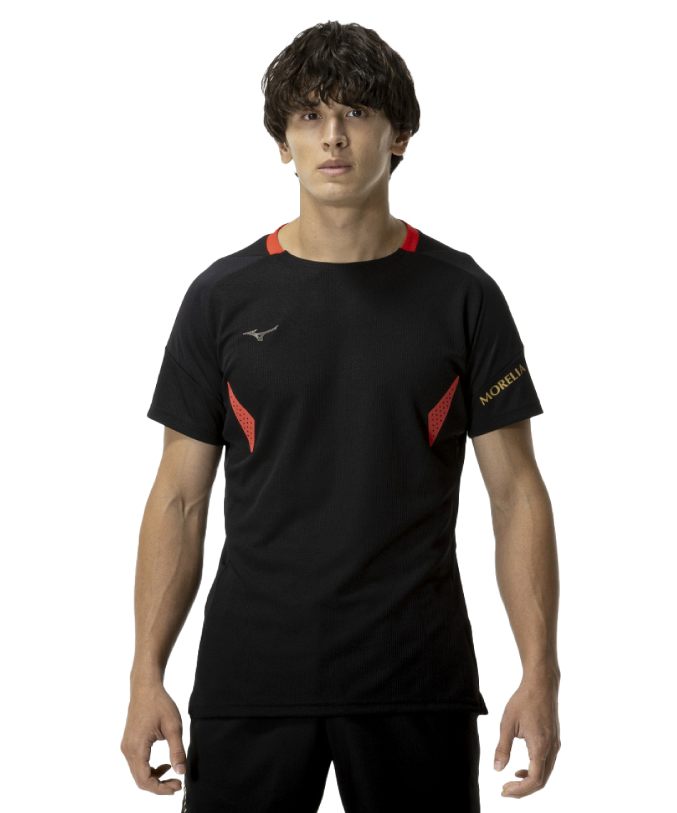 ミズノ(MIZUNO) サッカーウェア プラクティスシャツ 半袖 ON モレリア