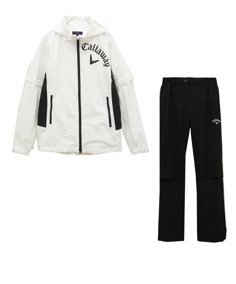 キャロウェイ(Callaway) ゴルフ レインウェア上下セット セットアップ