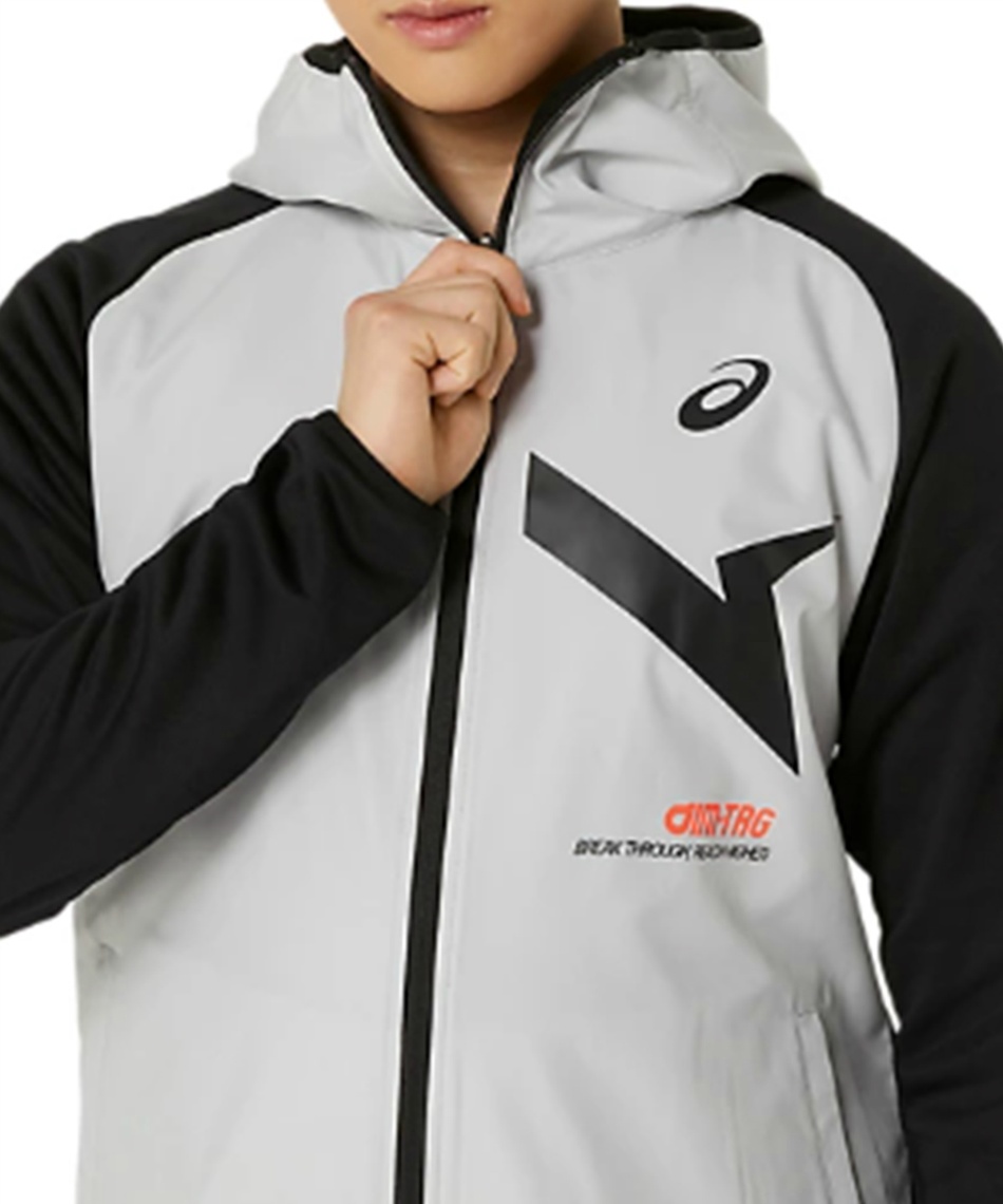 アシックス(asics) スウェットジャケット AIM TRGハイブリッドフリース