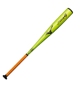 ミズノ(MIZUNO) 野球 一般軟式バット 軟式用金属製 セレクト9