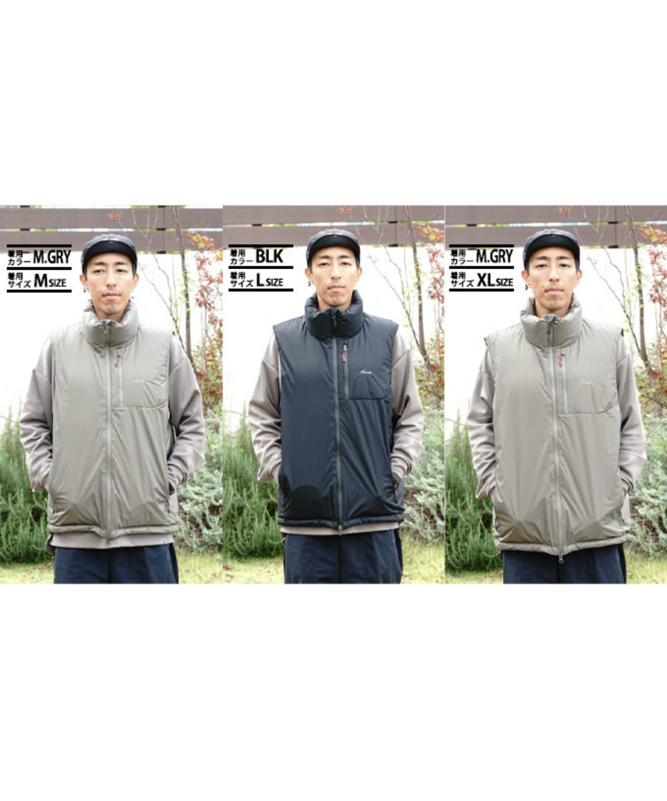 ダウンベスト オーロラテックス スタンドカラーダウンベスト AURORA