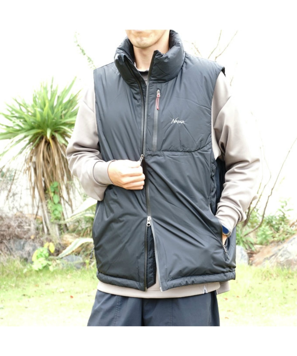 ダウンベスト オーロラテックス スタンドカラーダウンベスト AURORA