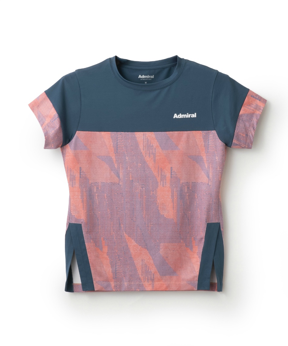 アドミラル テニスウェア オレンジ色トップス Lサイズ アドミラル