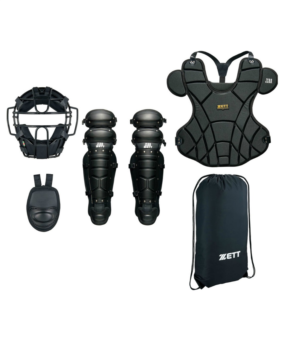 ゼット(ZETT) 野球 軟式用 キャッチャー 防具4点セット BL303SET