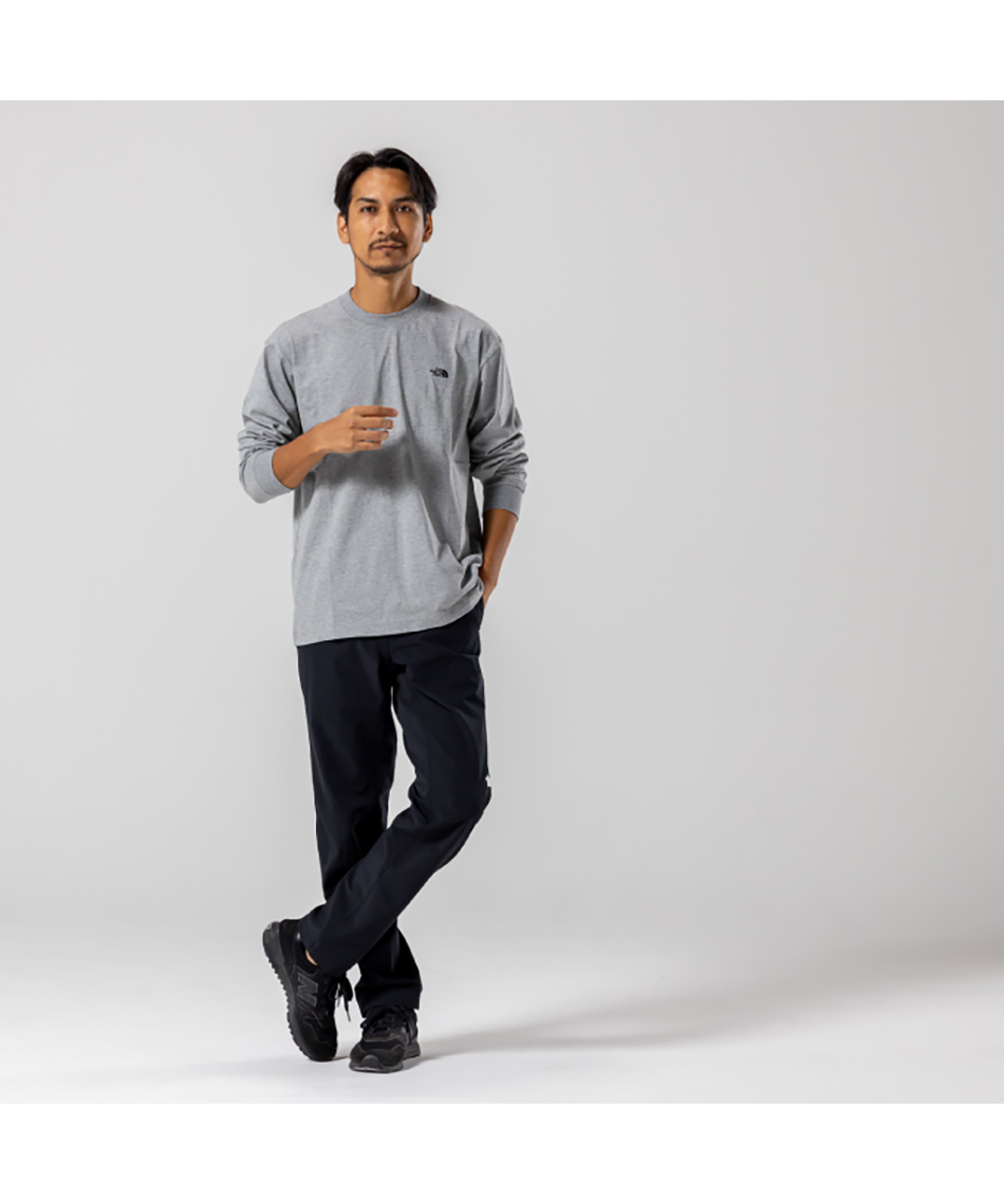 Tシャツ 長袖 ロングスリーブフラッシュドライヌプシコットンティー