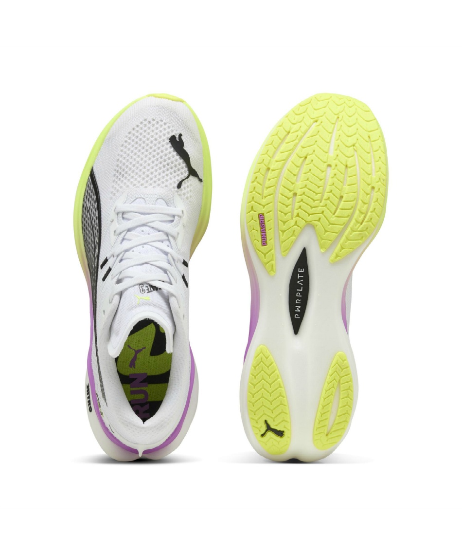 ランニングシューズ ディヴィエイト ニトロ 3 EKIDEN グロー 311894 01