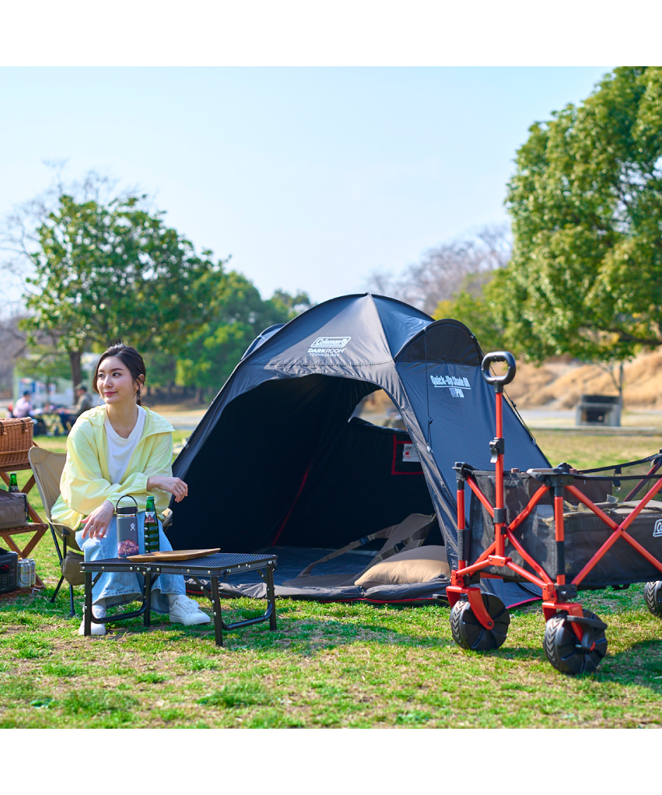 ポップアップテントクイックアップIGシェード DR ブラック2223686