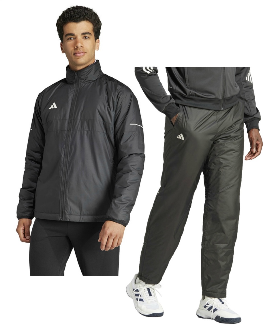 ウインドブレーカー 上下セット TENNIS TEAM 裏トリコ パデッド