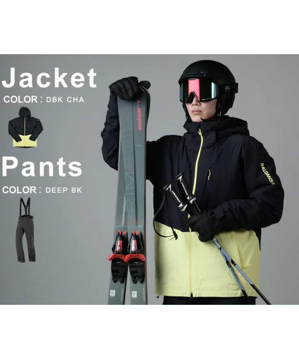 サロモン(salomon) スノーボードウェア 上下セット ハイランド