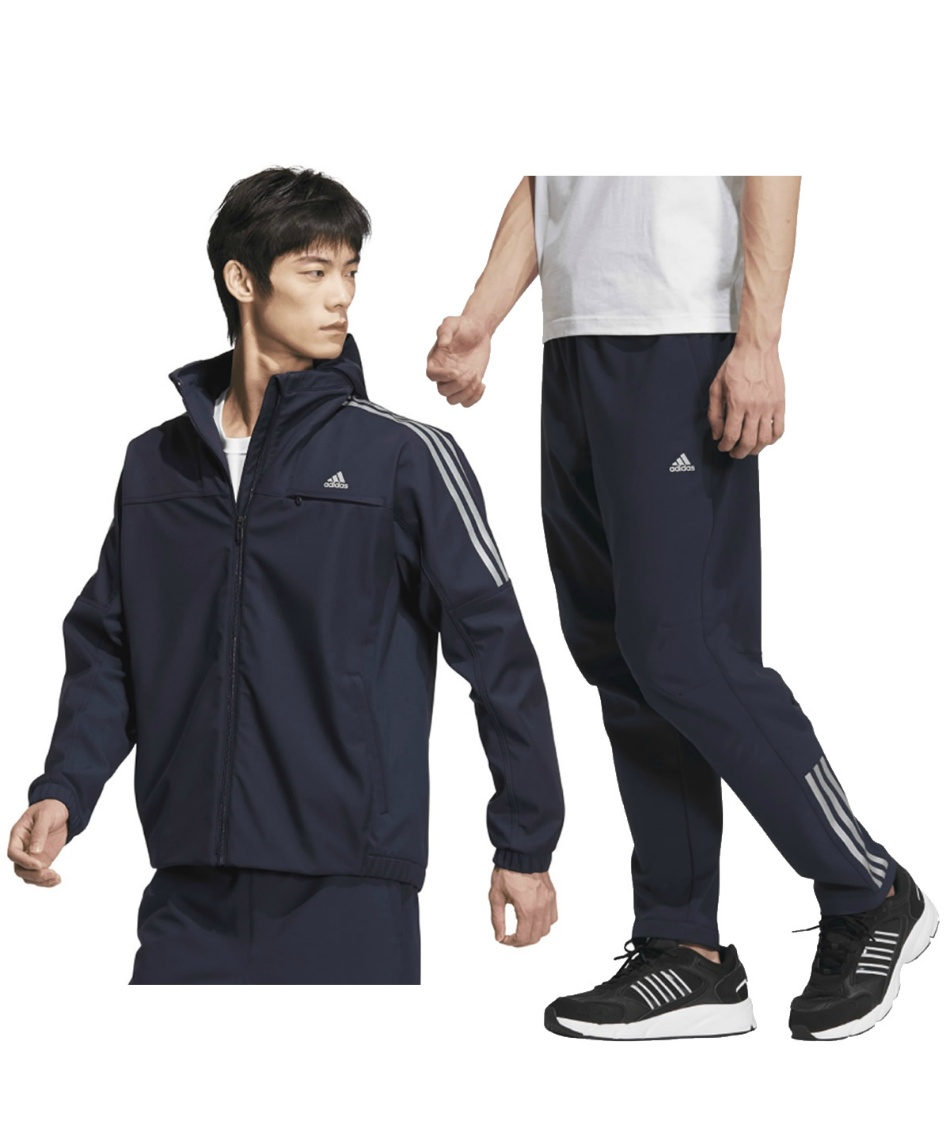 アディダス(adidas) ウインドブレーカー 上下セット MH 撥水ウィンド