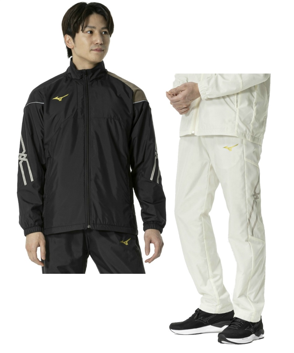 ミズノ(MIZUNO) ウインドブレーカー 上下セット MC LINE ブレスサーモ