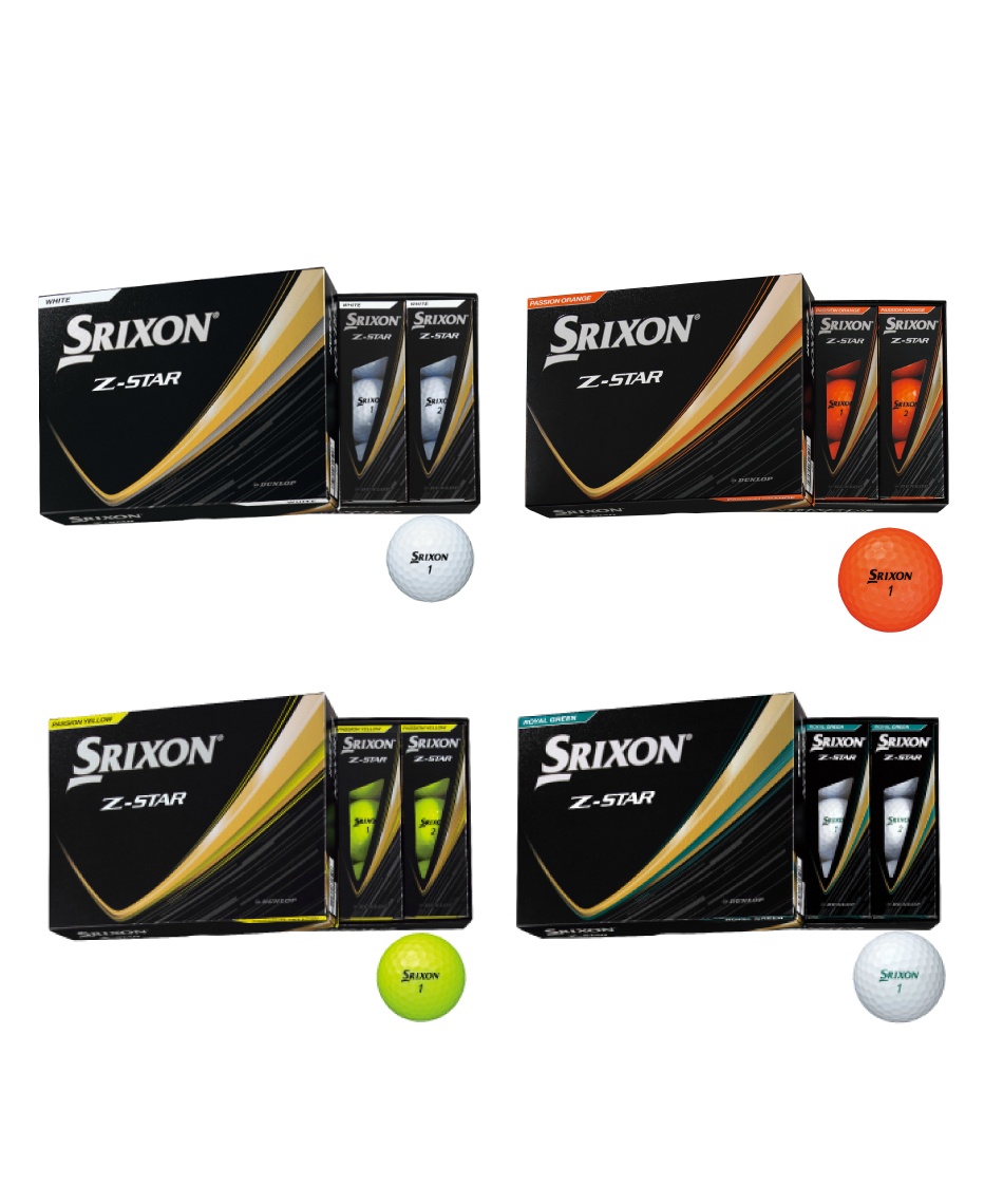 Z-STAR 2025 1ダース 12個入 ゼットスター ゴルフボール | スポーツ