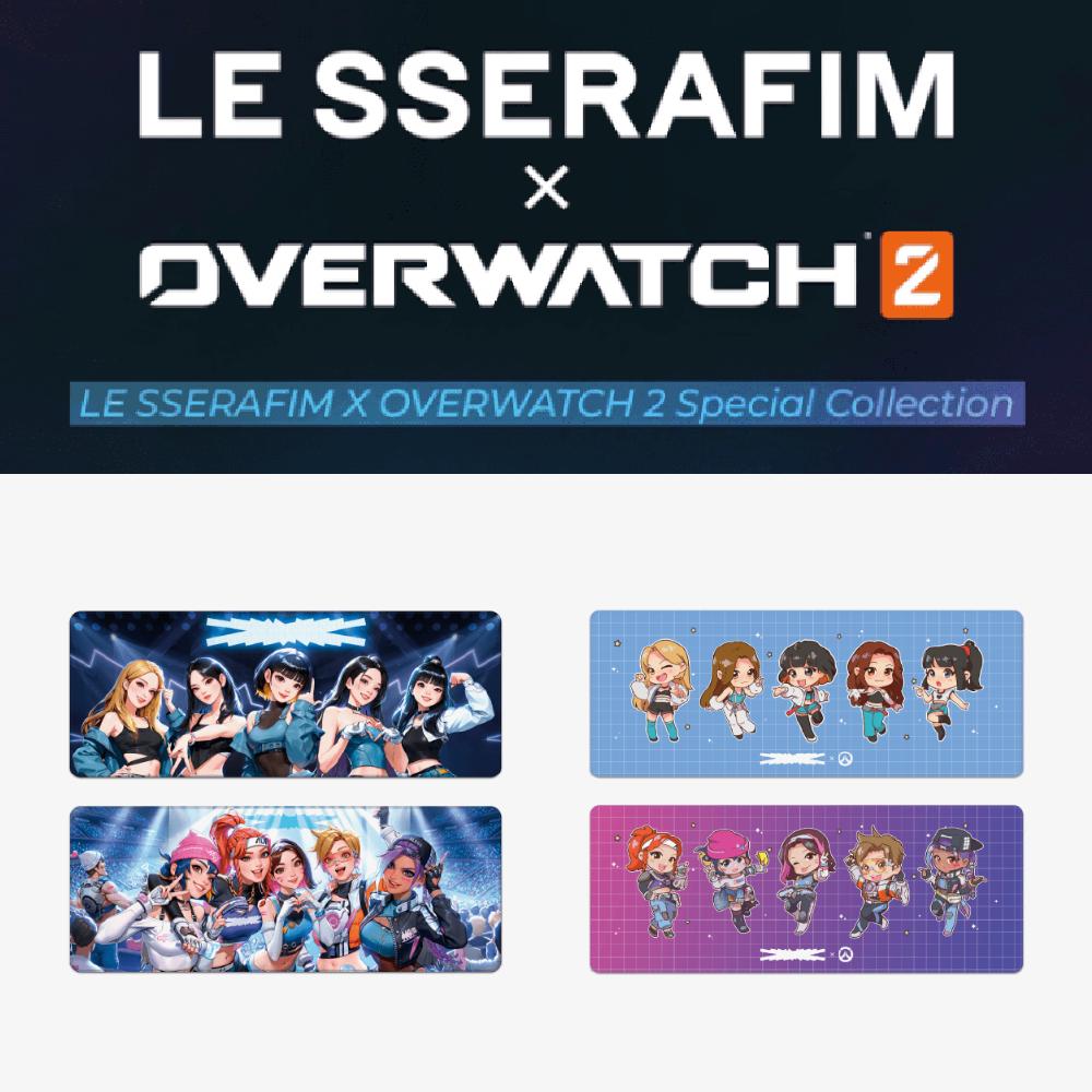 LE SSERAFIM Tapis de souris X OVERWATCH 2 acheter à prix bas