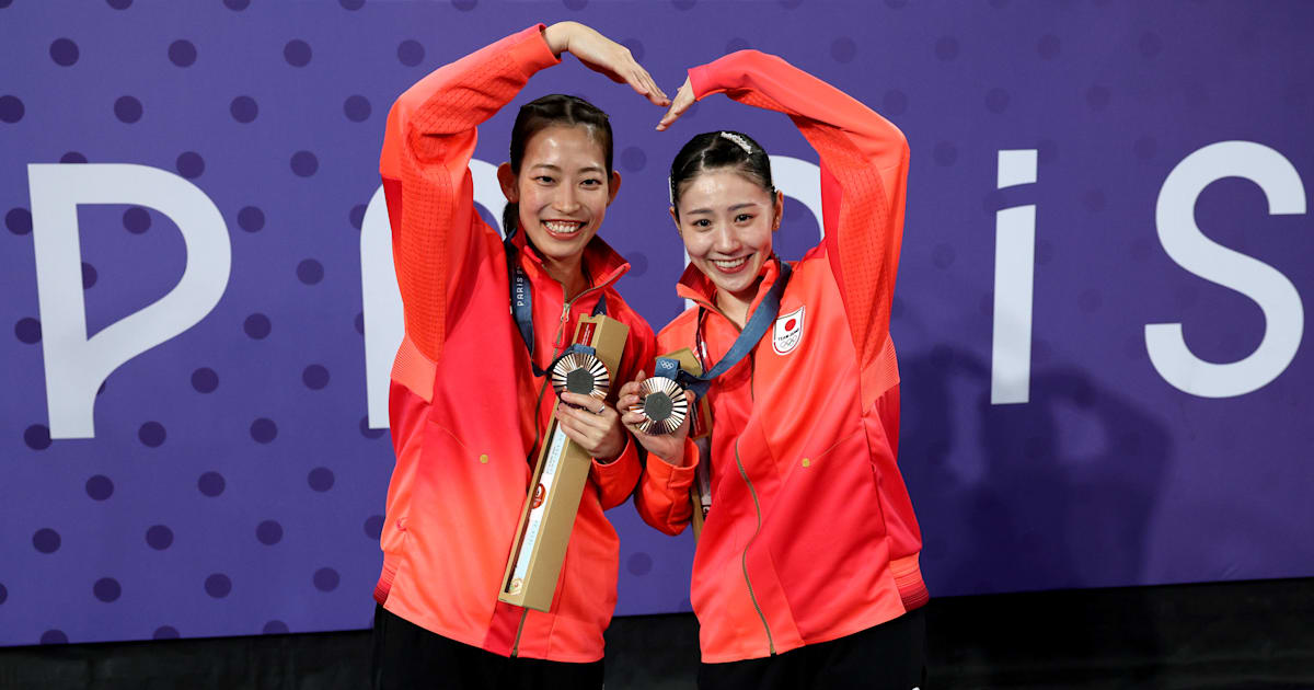 志田千陽「出会えて幸せ」、松山奈未「オリンピックに連れてきてくれて