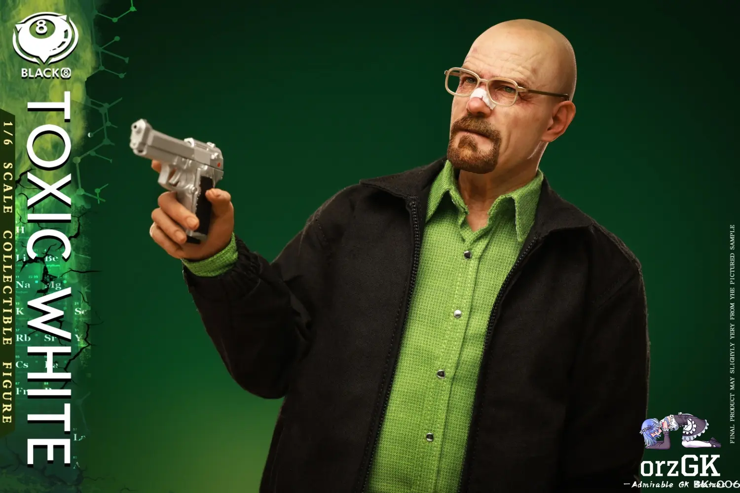 Black 8 Toys Studio -16 Collectible doll series - Poison Master