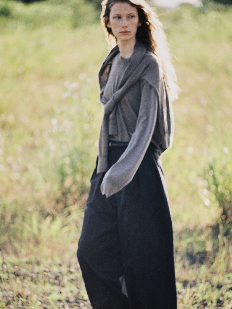 Wool Chalk Stripe Slacks / 商品詳細ページ / LIDNM / Llife ONLINE