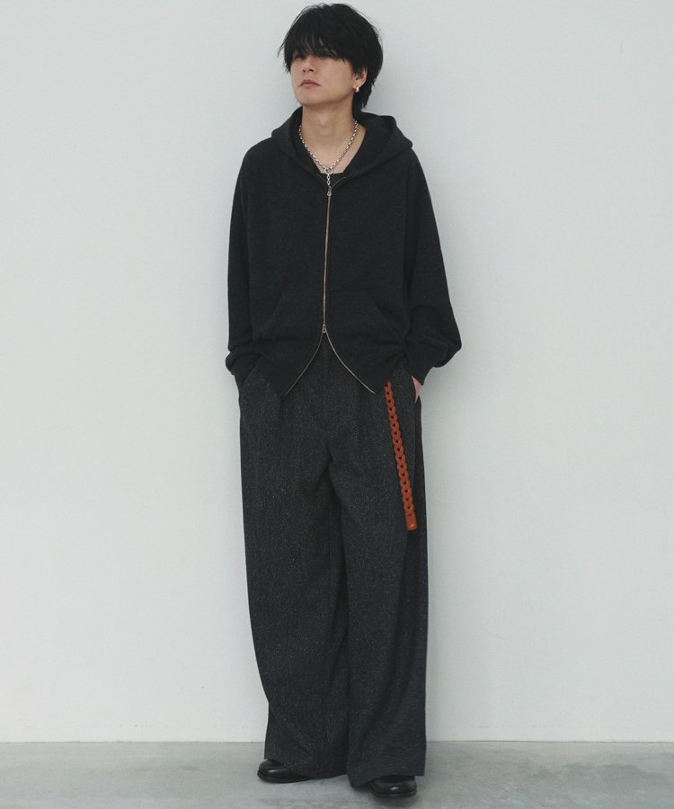 WOOL CASHMERE ZIP HOODIE / 商品詳細ページ / LIDNM / Llife ONLINE