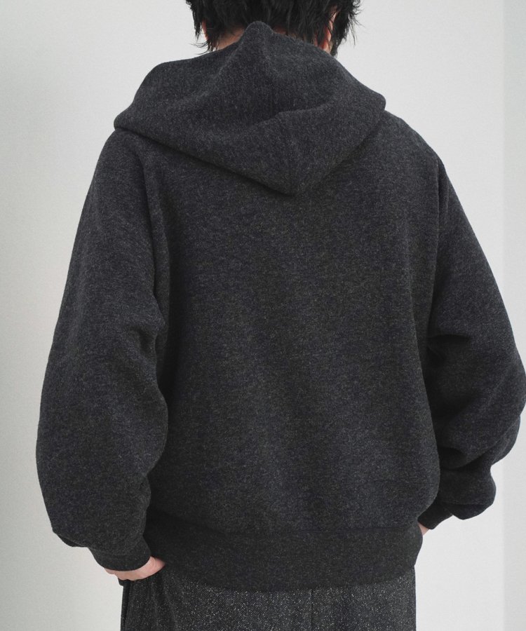 WOOL CASHMERE ZIP HOODIE / 商品詳細ページ / LIDNM / Llife ONLINE