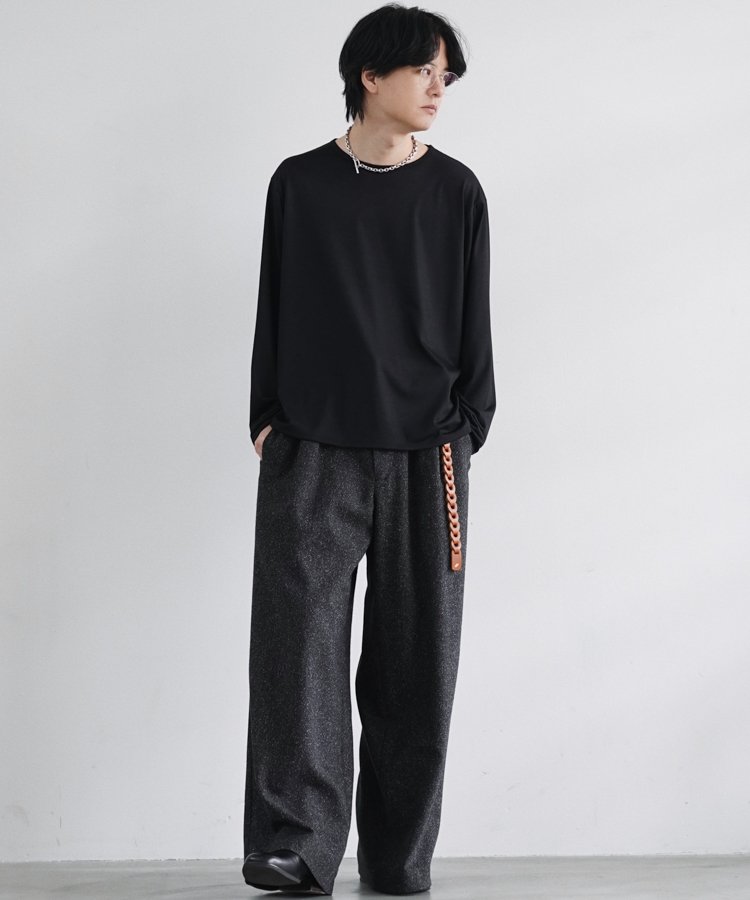 SILK NEP WOOL PANTS / 商品詳細ページ / LIDNM / Llife ONLINE STORE