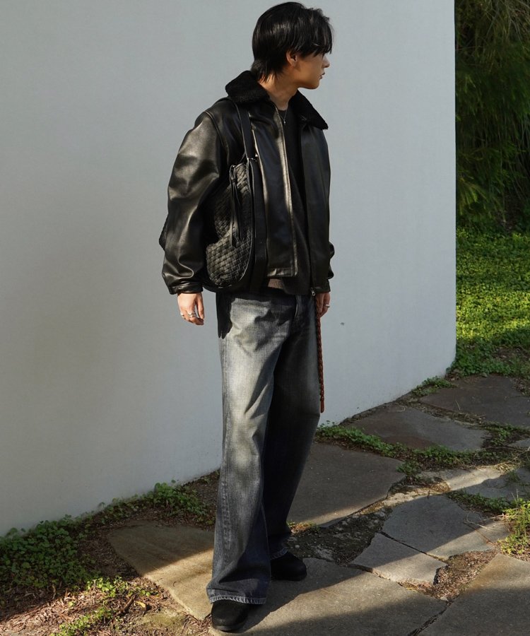 Llife COW LEATHER MESH BAG / 商品詳細ページ / LIDNM / Llife ONLINE