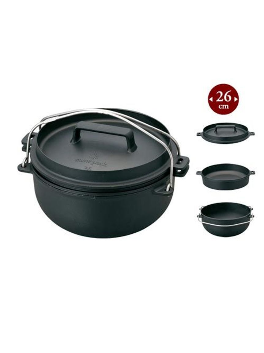 和鉄ダッチオーブン26 - メガスポーツ公式 - スポーツ・アウトドア用品通販