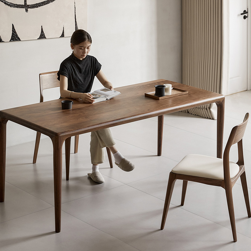 Woody Prime Walnut ウォールナット材 高級木製ダイニングチェア | 長