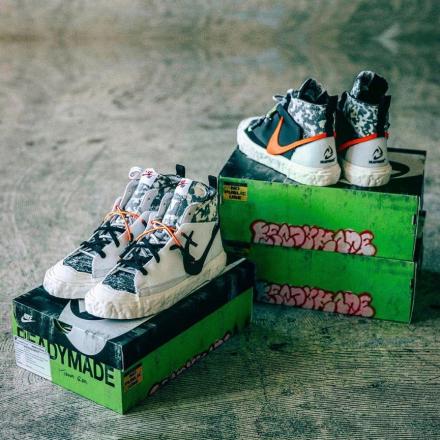 国内2月27日発売予定】レディメイド × ナイキ ブレーザー ミッド 全2色