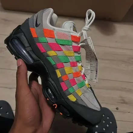 リーク】ナイキ エア マックス 95 ビッグバブル ウーブン マルチカラー