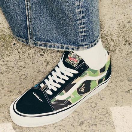 国内7月26日発売予定】 ア・ベイシング・エイプ × バンズ スケート