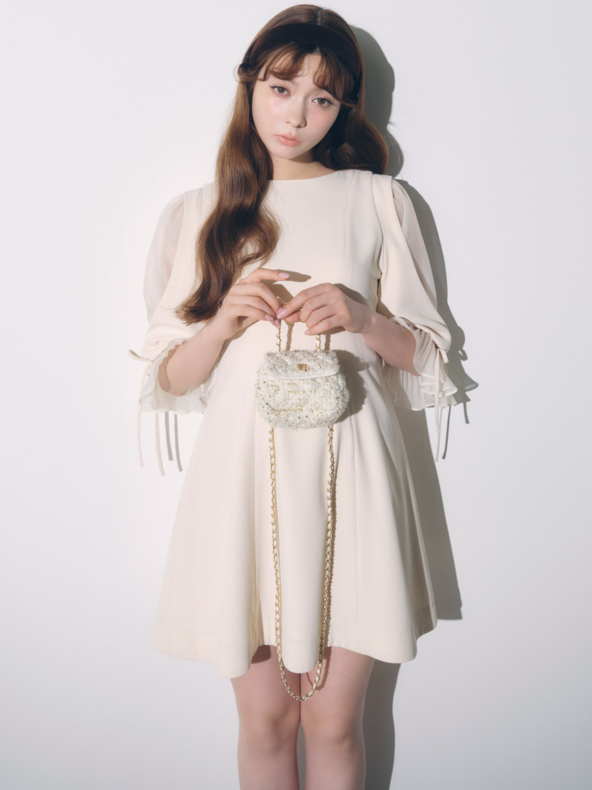 レディライクフレアミニワンピース(ミニワンピース)｜ワンピース