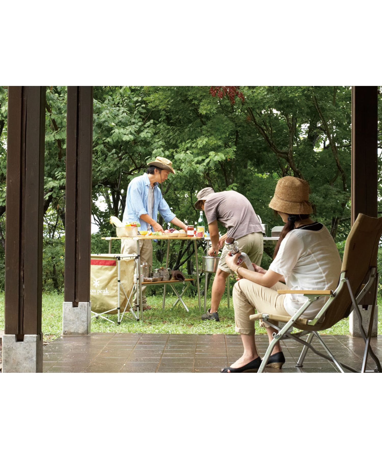 IGT アイアングリルテーブル 830脚セット| スノーピーク(Snow Peak)