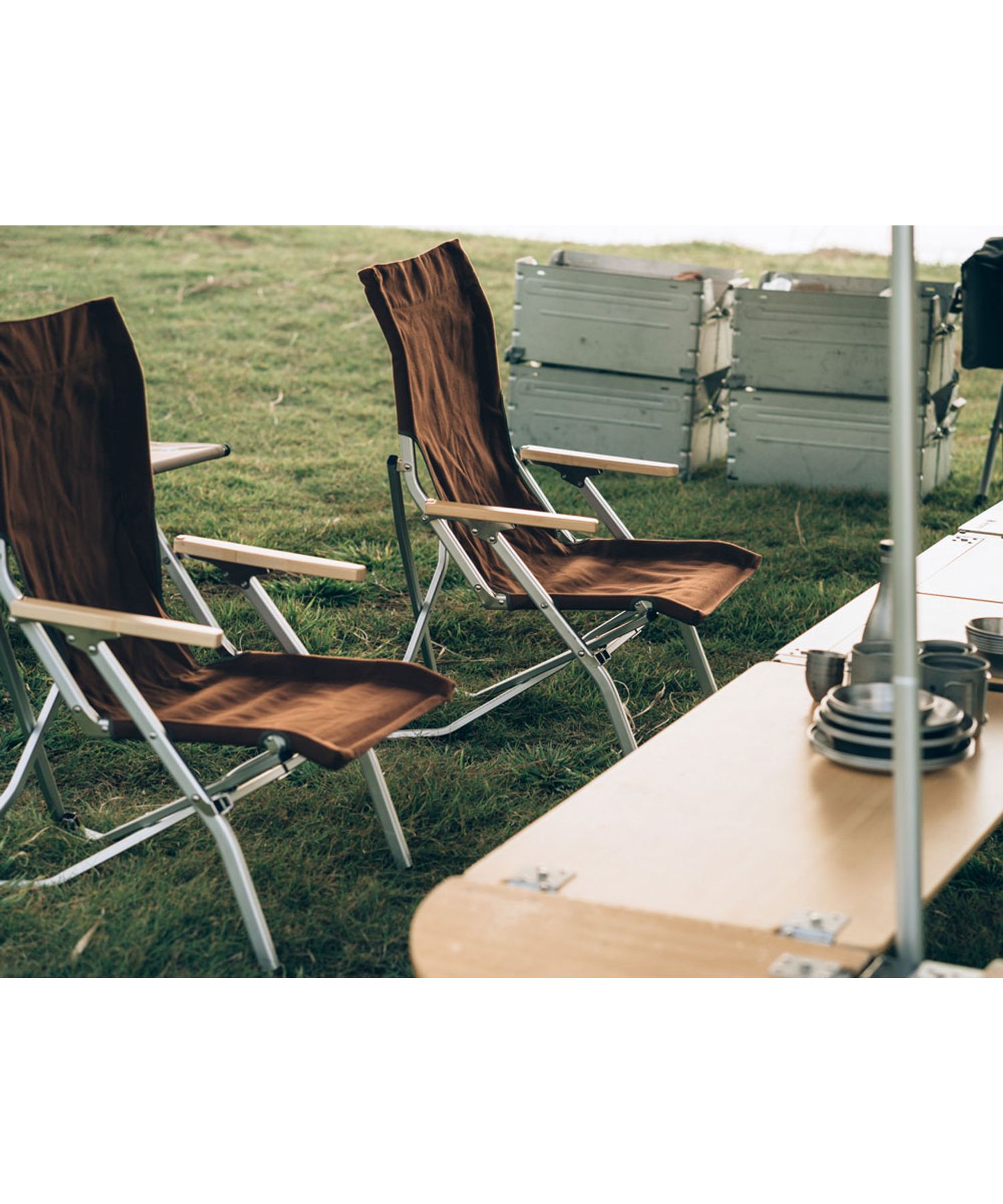 ローチェア30 ブラウン| スノーピーク(Snow Peak)