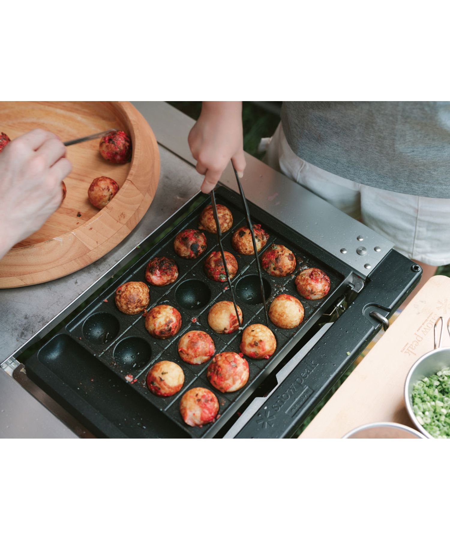 雪峰苑 たこ焼きプレート| スノーピーク(Snow Peak)