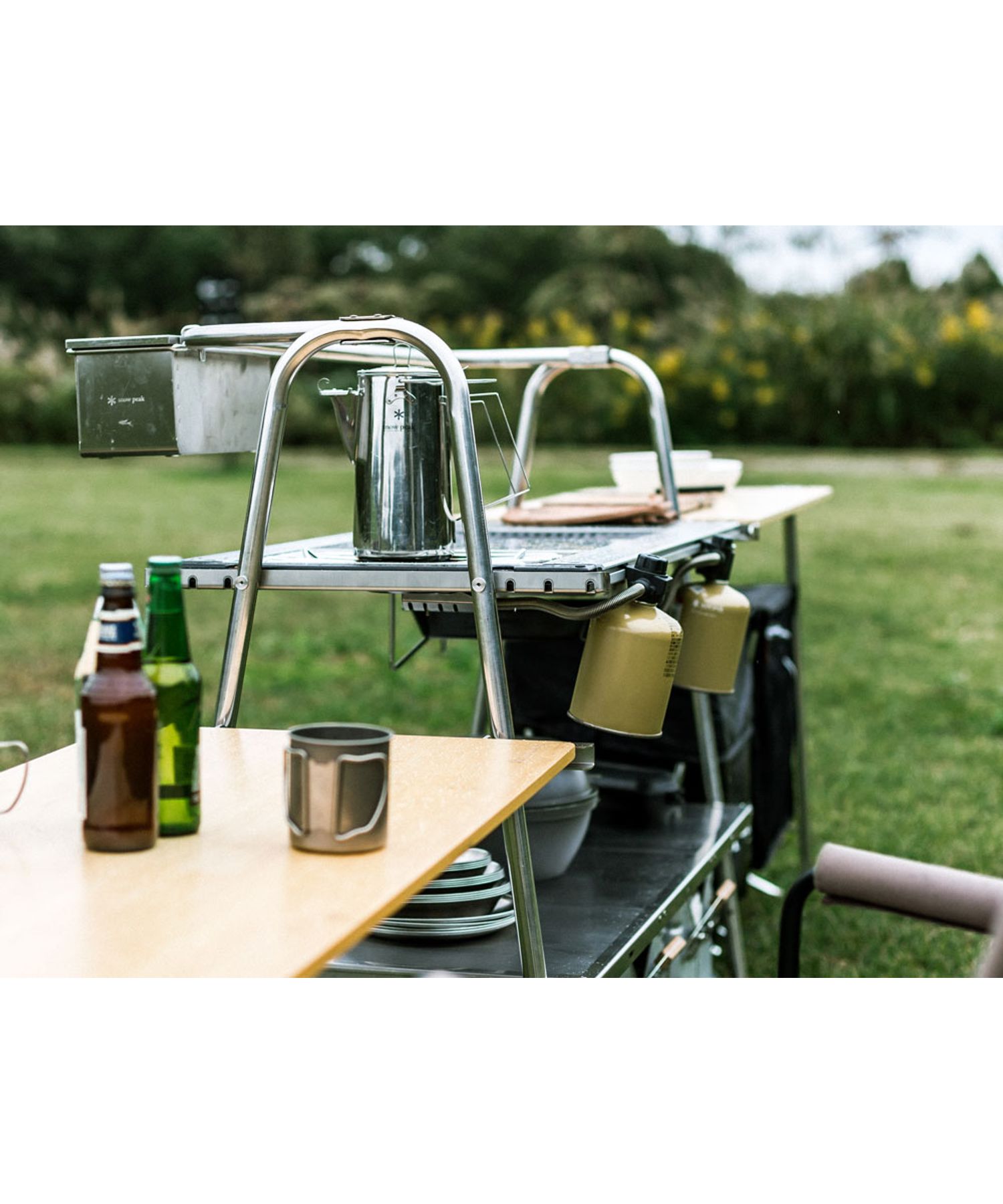 ステンレスキッチンテーブル| スノーピーク(Snow Peak)