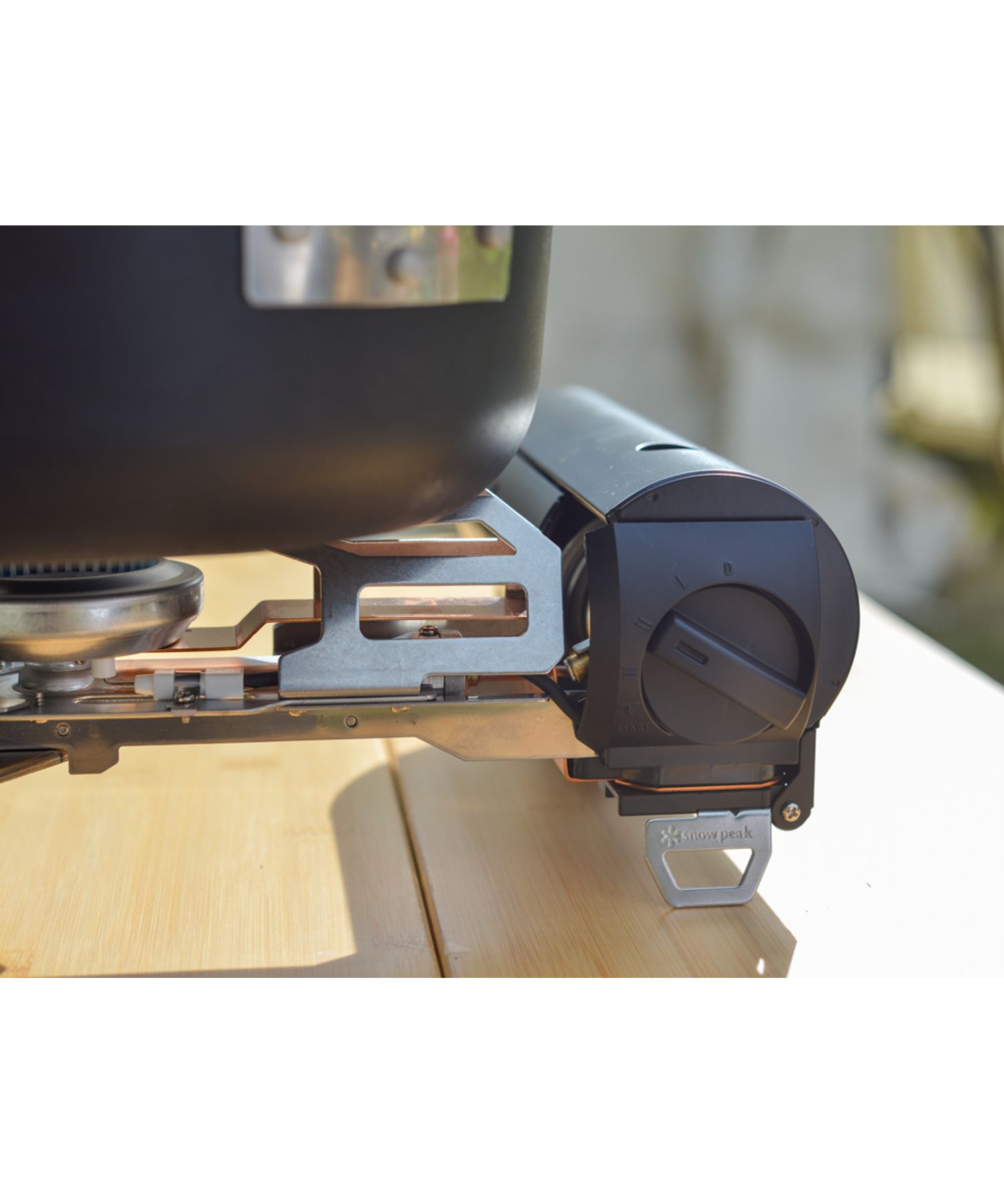 HOME＆CAMP バーナー ブラック| スノーピーク(Snow Peak)