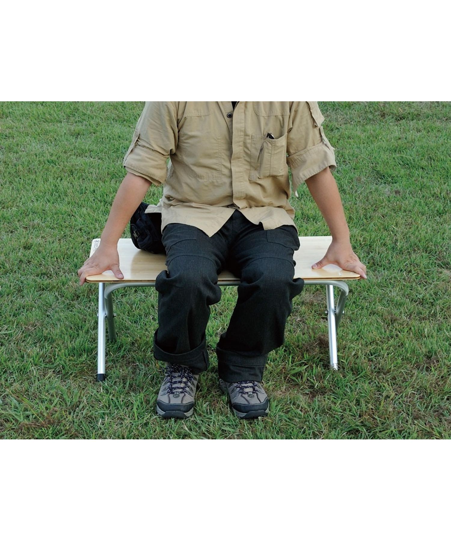 フォールディングシェルフ ロング竹| スノーピーク(Snow Peak)