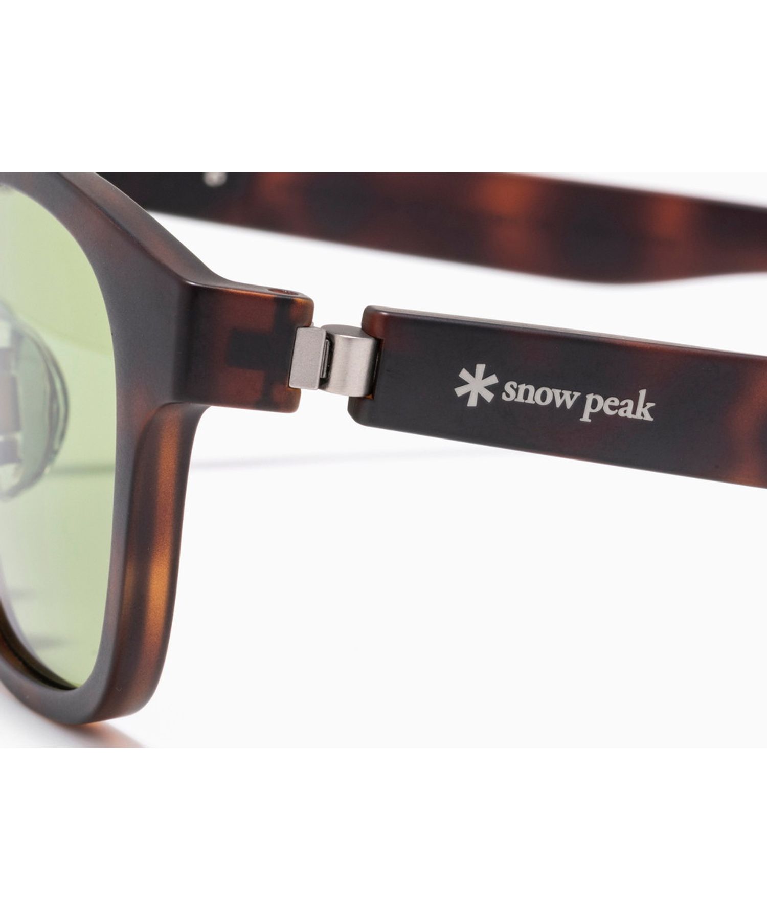 JINS × Snow Peak SUNGLASSES ＋360°(Wellington) Clear 偏光レンズ