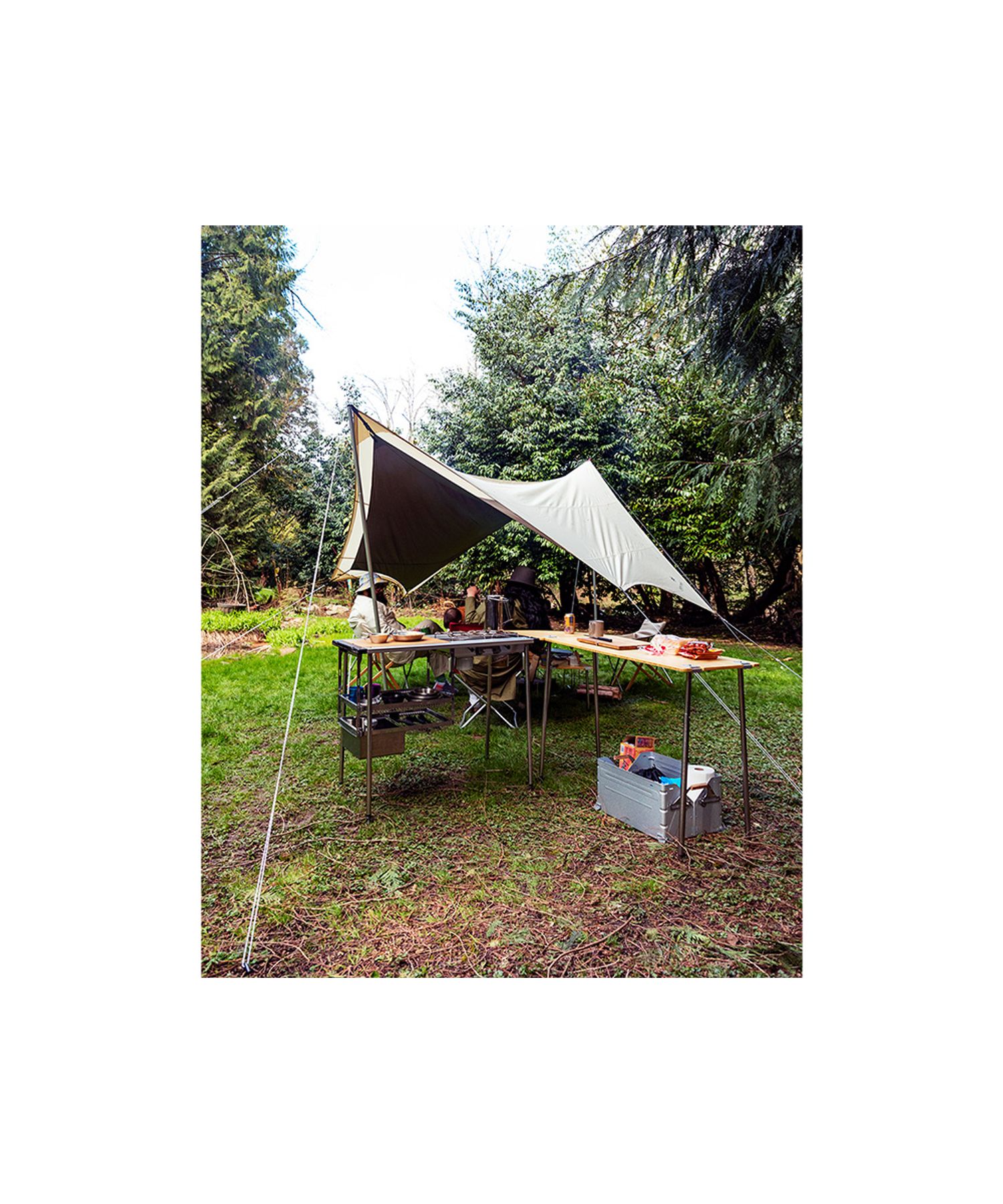 TAKIBIタープ ヘキサ Mセット| スノーピーク(Snow Peak)